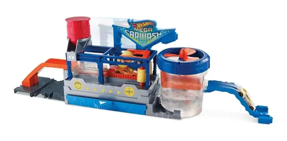 Hot Wheels City Autolavado Pista De Juguete 1
