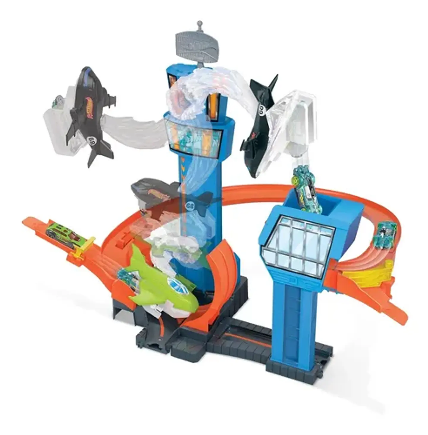 Hot Wheels City Aeropuerto Giratorio 1