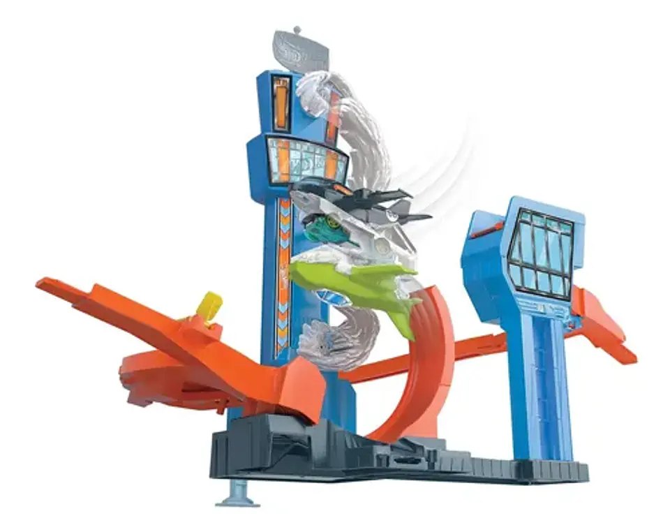 Hot Wheels City Aeropuerto Giratorio 2