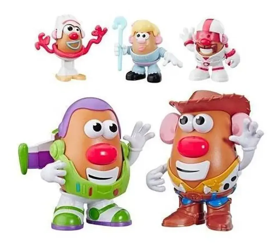 Papamigos Mini Pack X4 Toy Story 4 Sr. Cara Papa 2