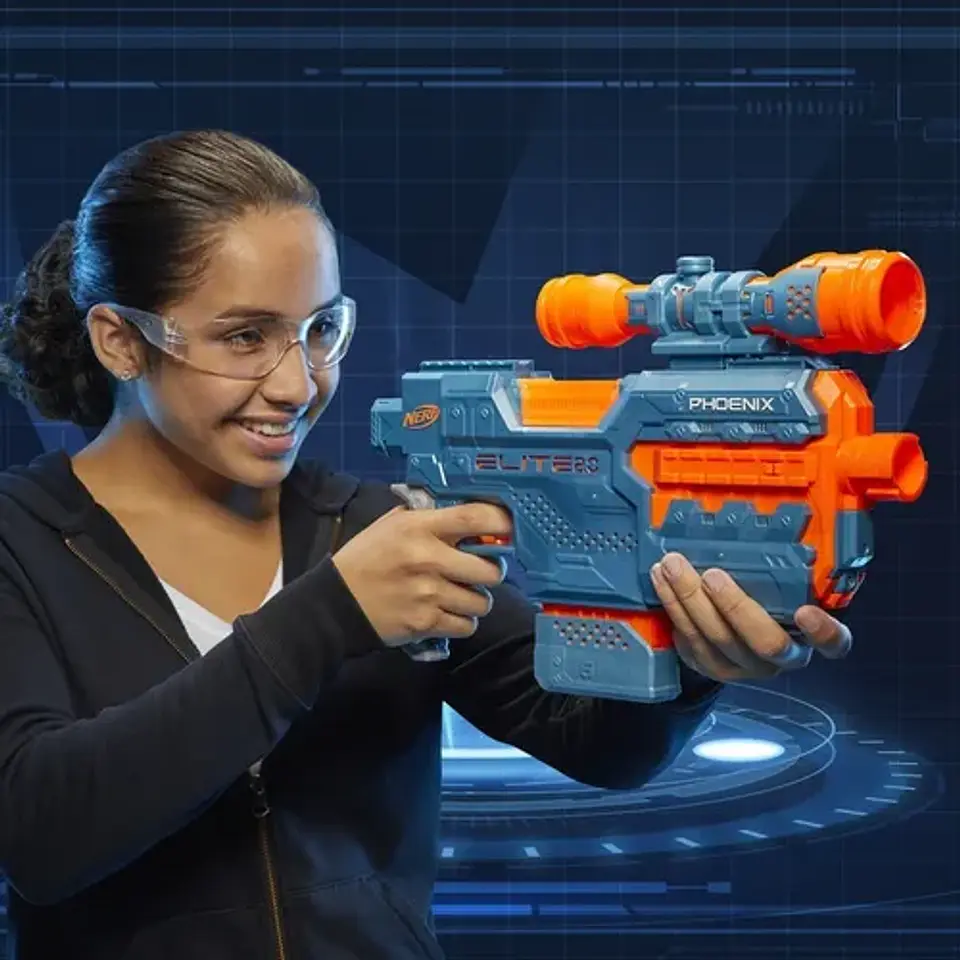 Pistola Lanzador Motorizado Nerf Elite 2.0 Phoenix Cs-6 6