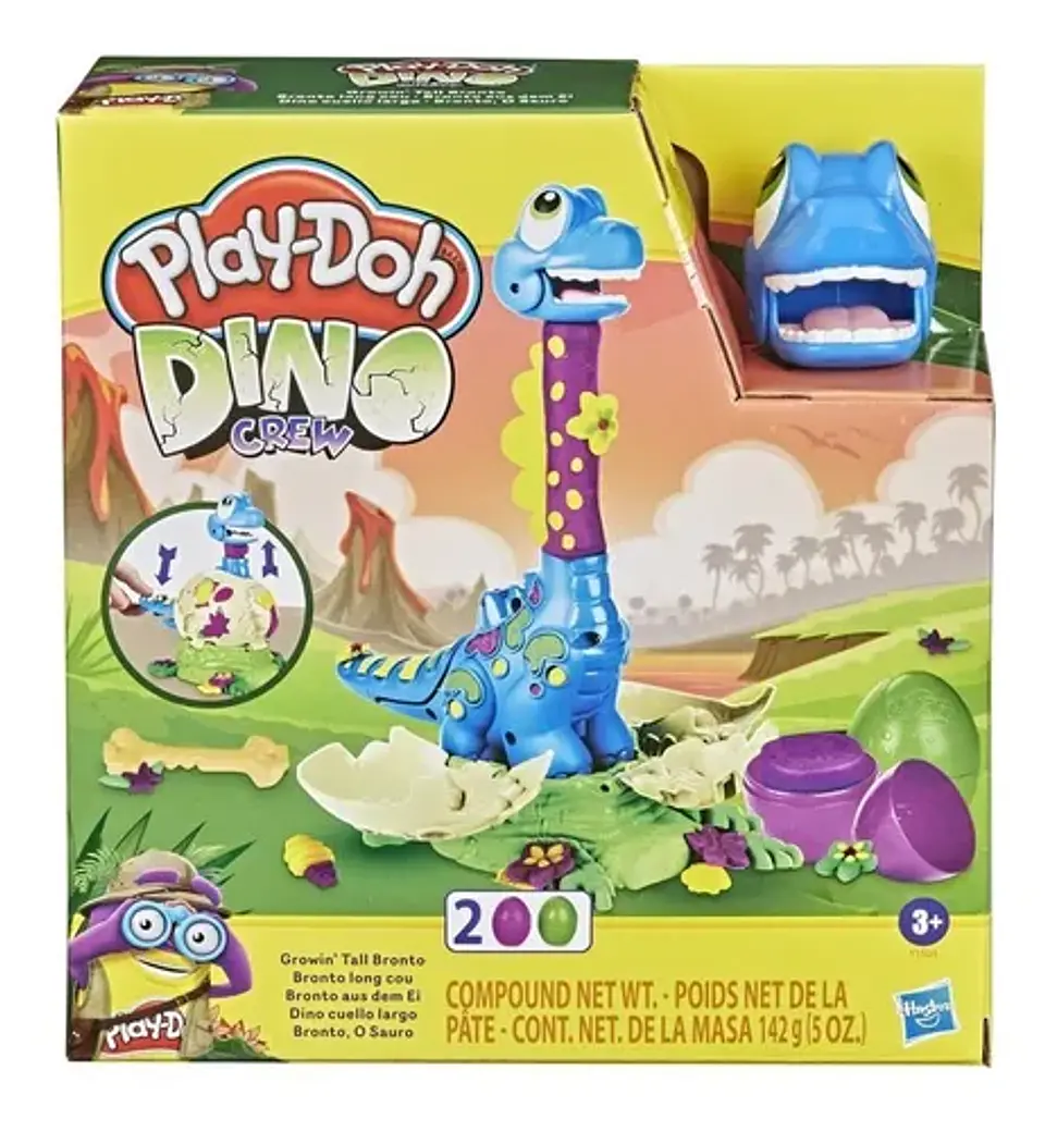 Plastilina Play Doh Dino Crew Dino Cuello Largo 1