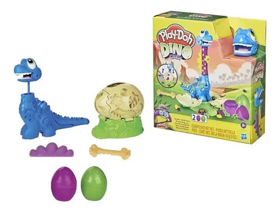 Plastilina Play Doh Dino Crew Dino Cuello Largo 3