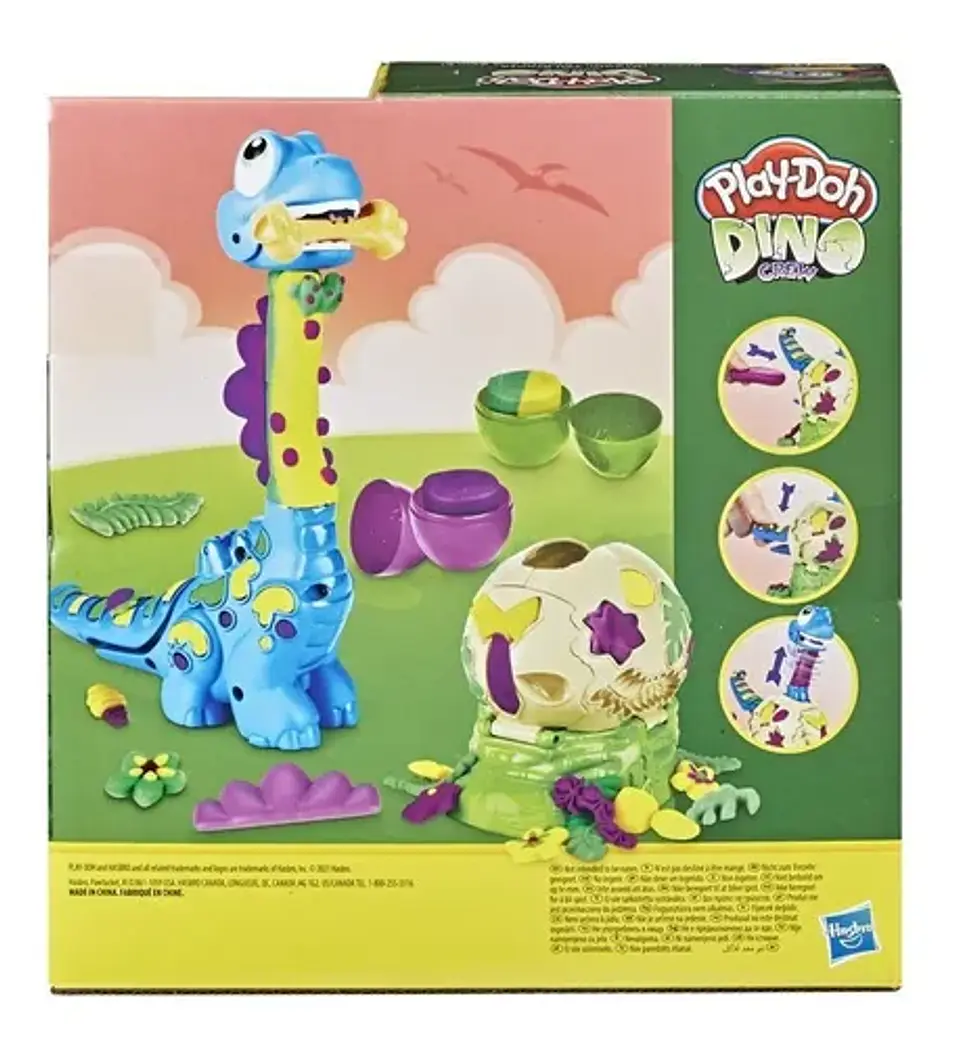 Plastilina Play Doh Dino Crew Dino Cuello Largo 4