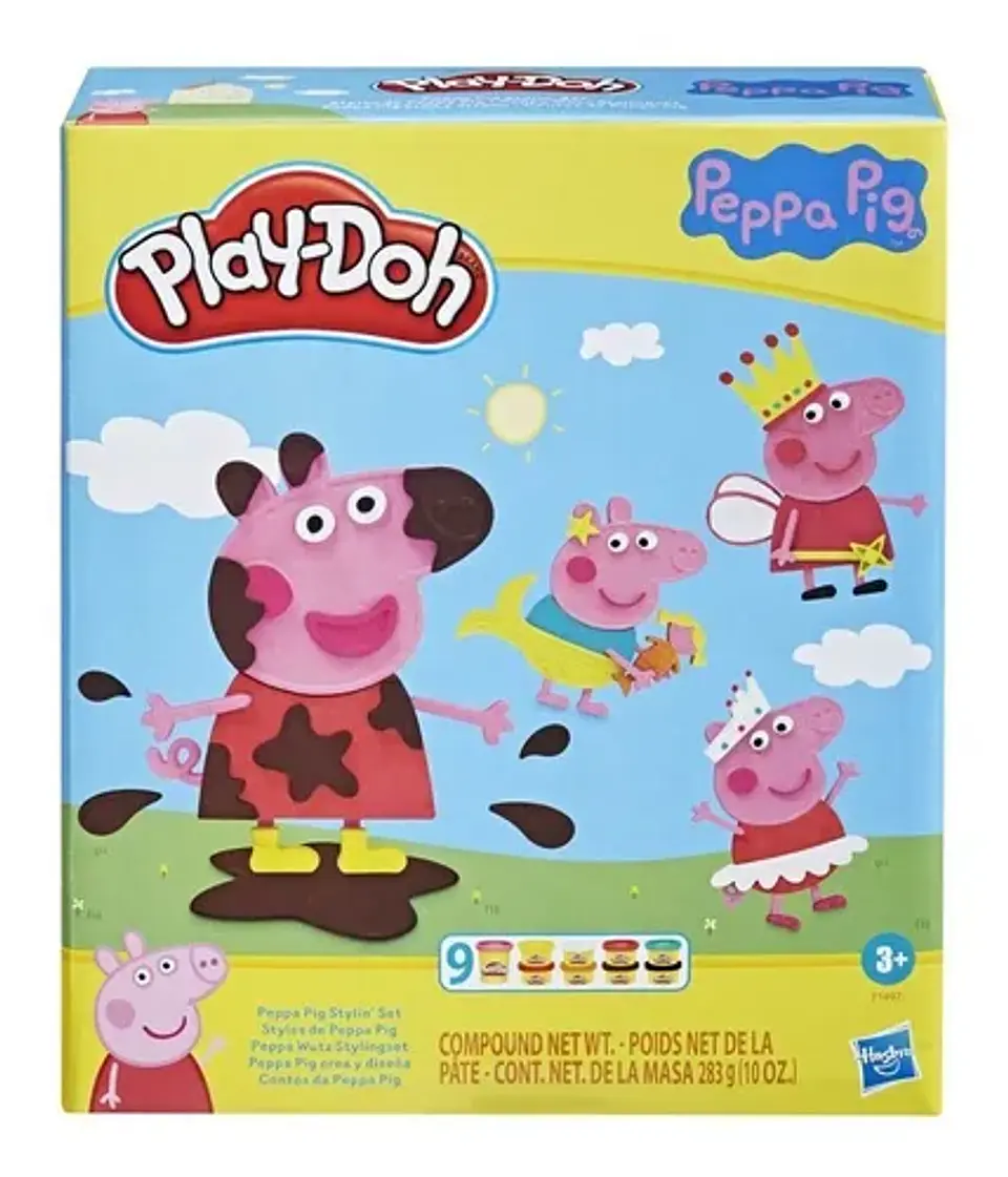 Plastilina Play Doh Peppa Pig Crea Y Diseña 1