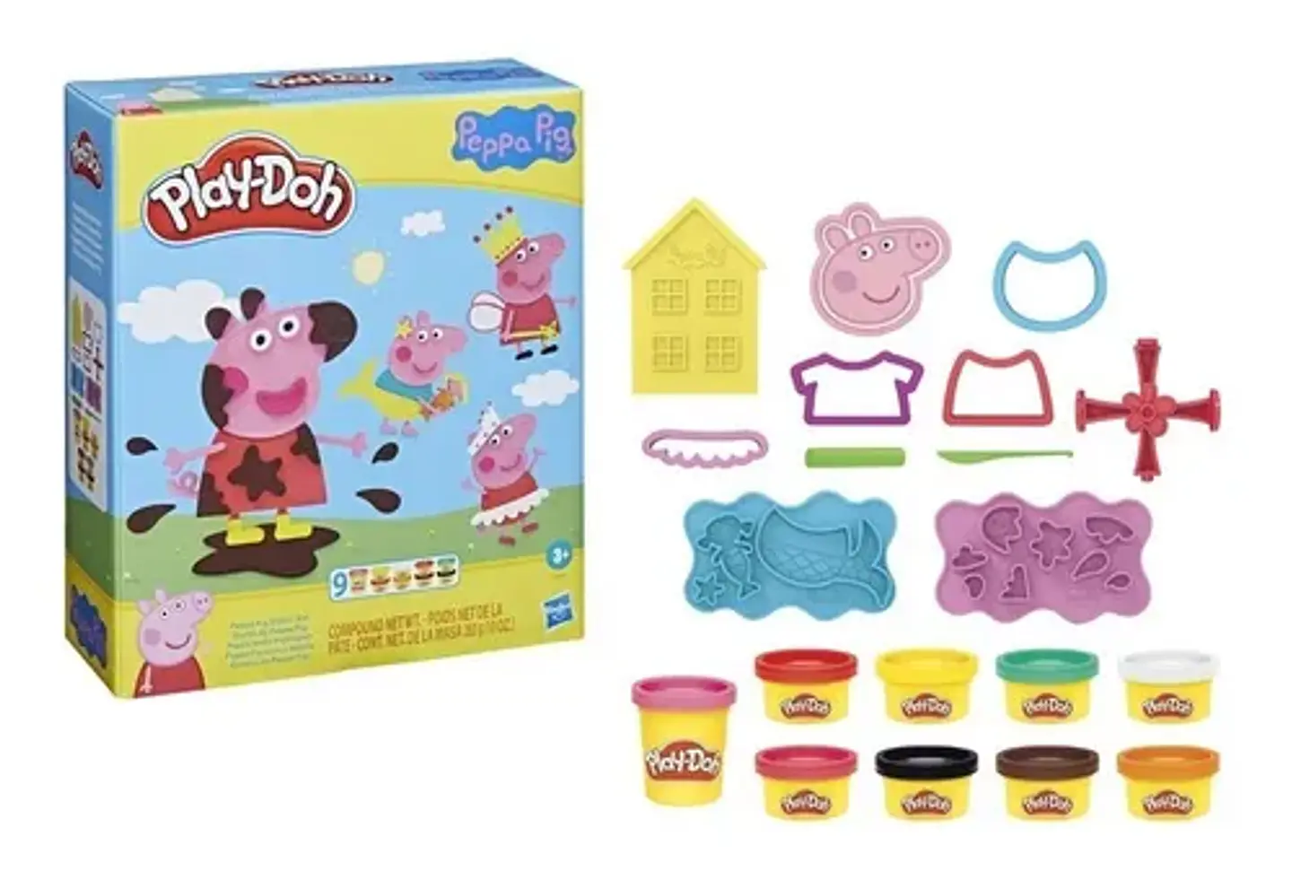 Plastilina Play Doh Peppa Pig Crea Y Diseña 3