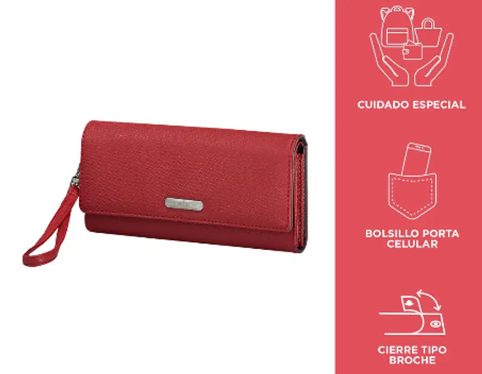 Billetera Pu Leather Rfid Lena 6