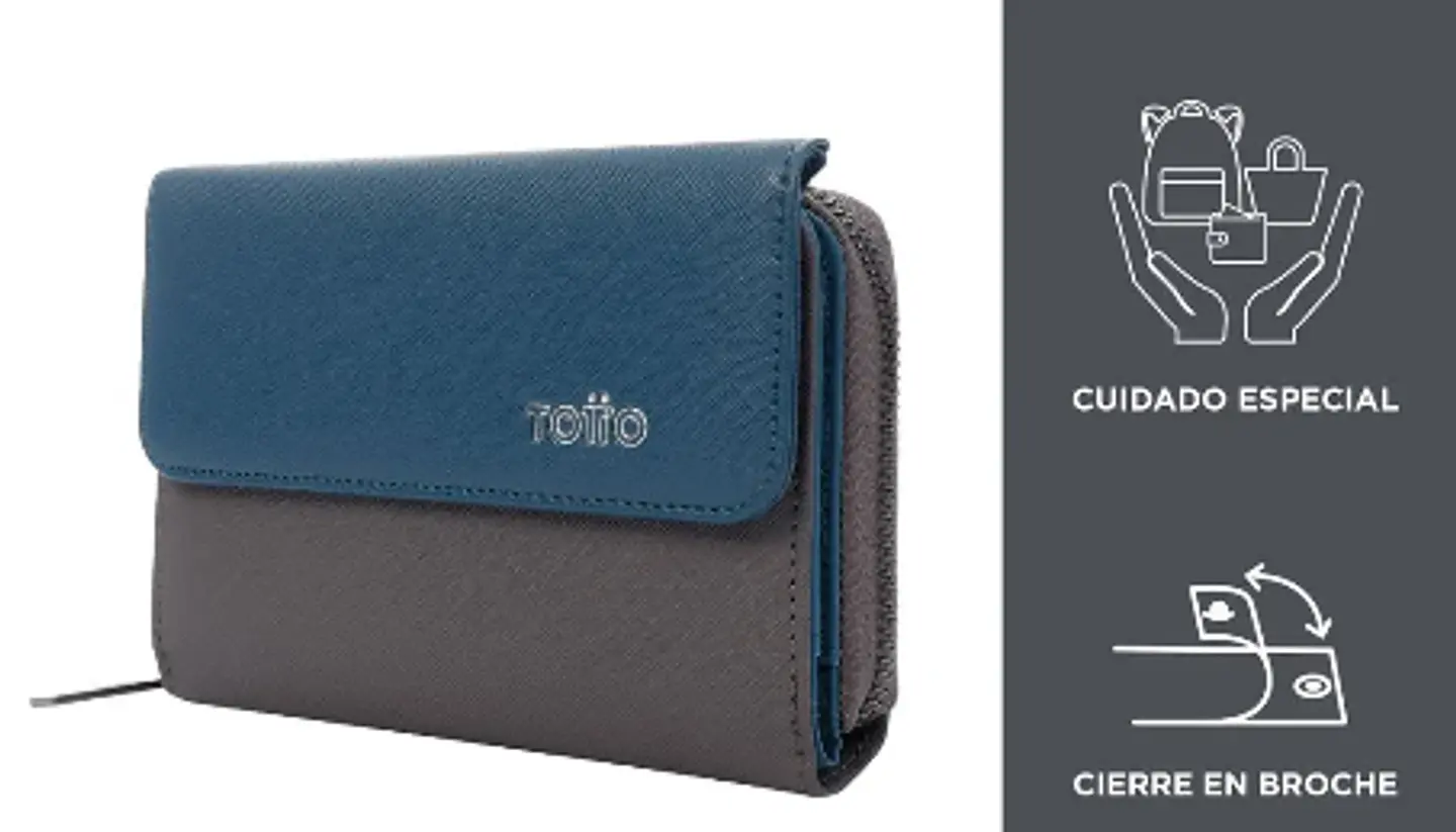 Billetera Pu Leather Rfid Cancri  9