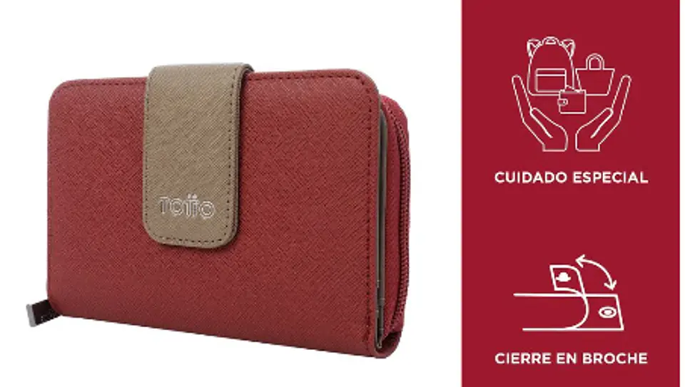 Billetera Pu Leather Rfid Kinga 4