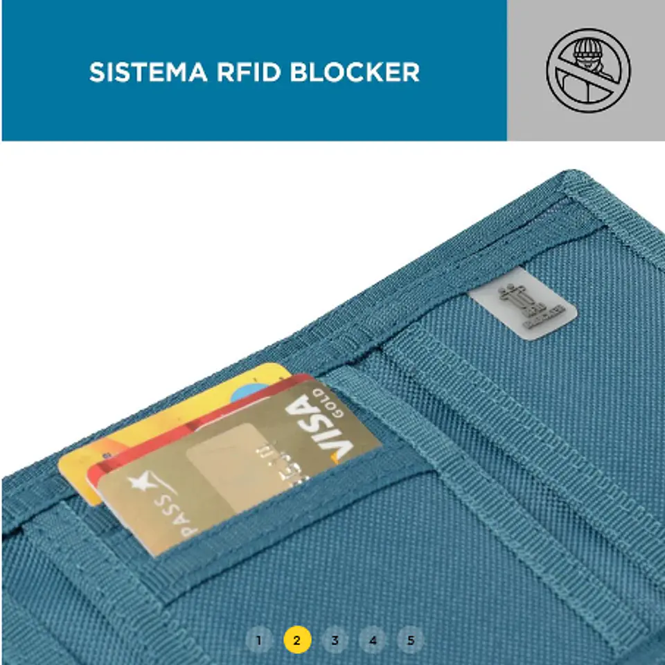 Billetera Lona Rfid Jaby  12
