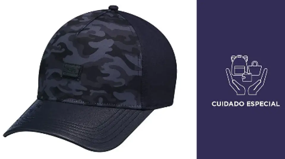 Gorra Beisbolera Estampada Sakery - Negro 7