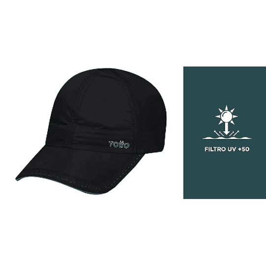 Gorra Filtro Uv +50 Beisbolera Unicolor Bakir