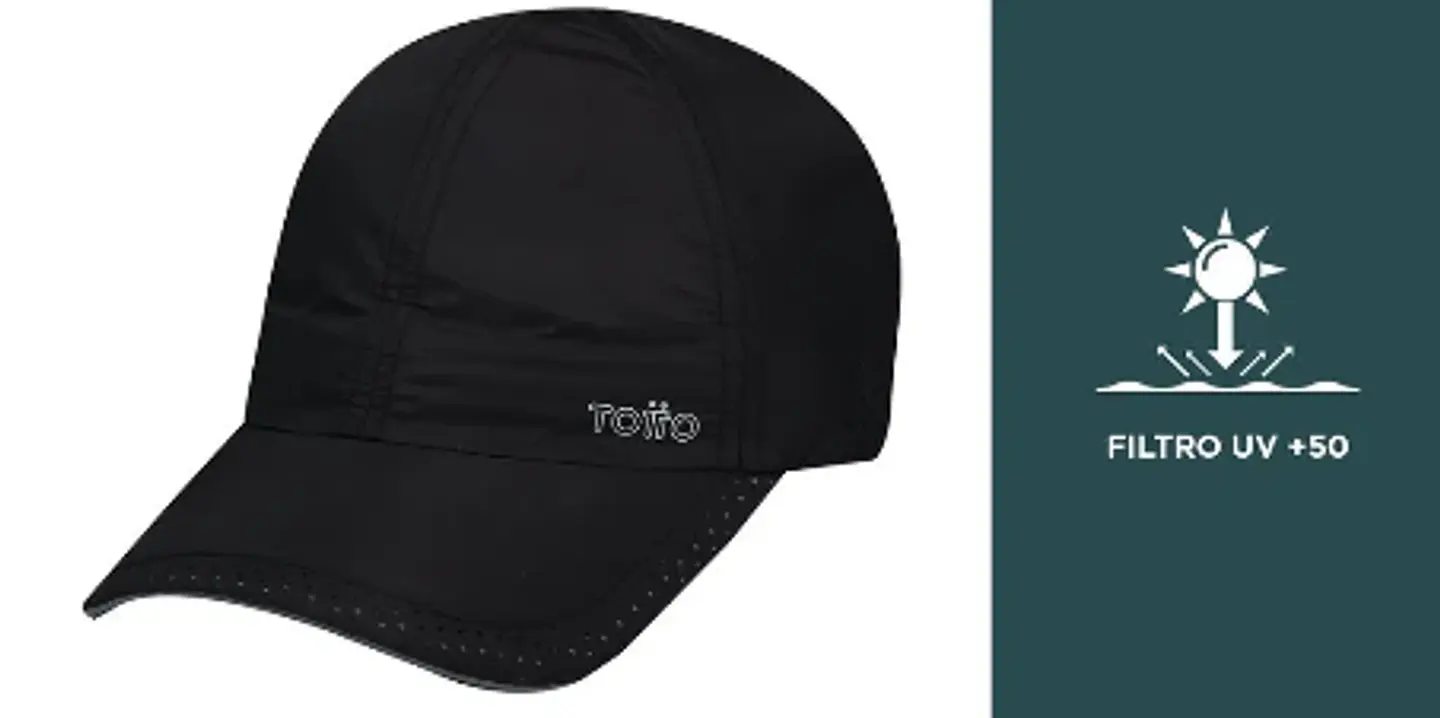 Gorra Filtro Uv +50 Beisbolera Unicolor Bakir 4