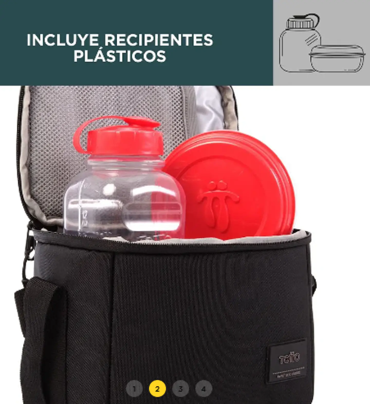 Lonchera Ecofriendly Unicolor Sensory 8