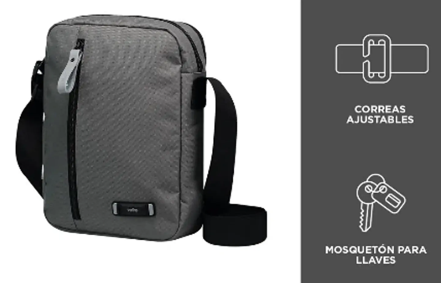 Bolso Para Hombre Con Porta Tablet Tobito  12