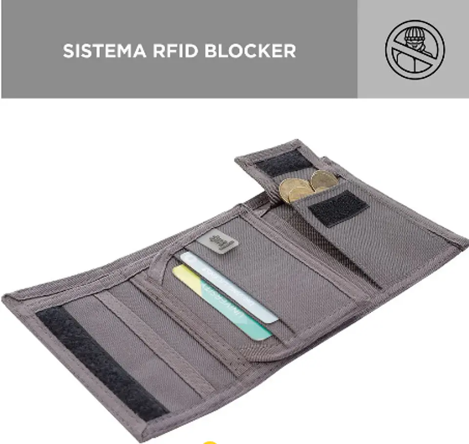 Billetera Lona Rfid Candombe  5