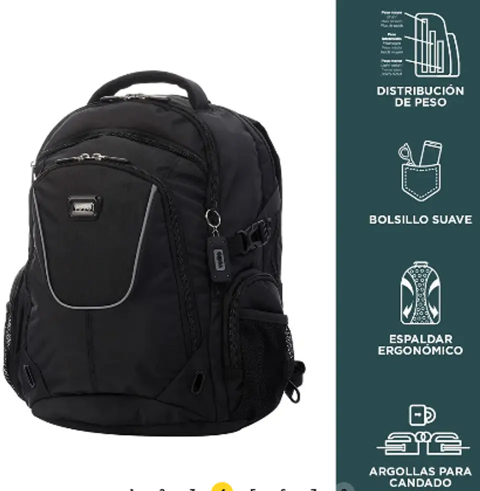 Morral Para Hombre Antrus 6
