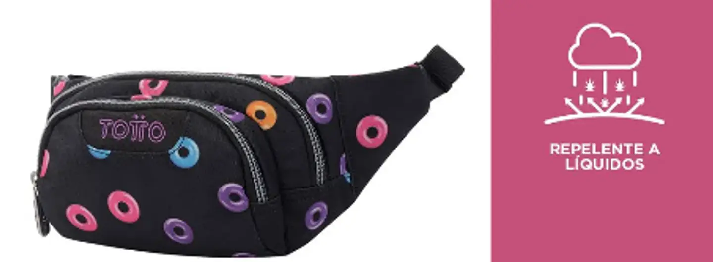 Canguro Lona Estampado Gancho 4