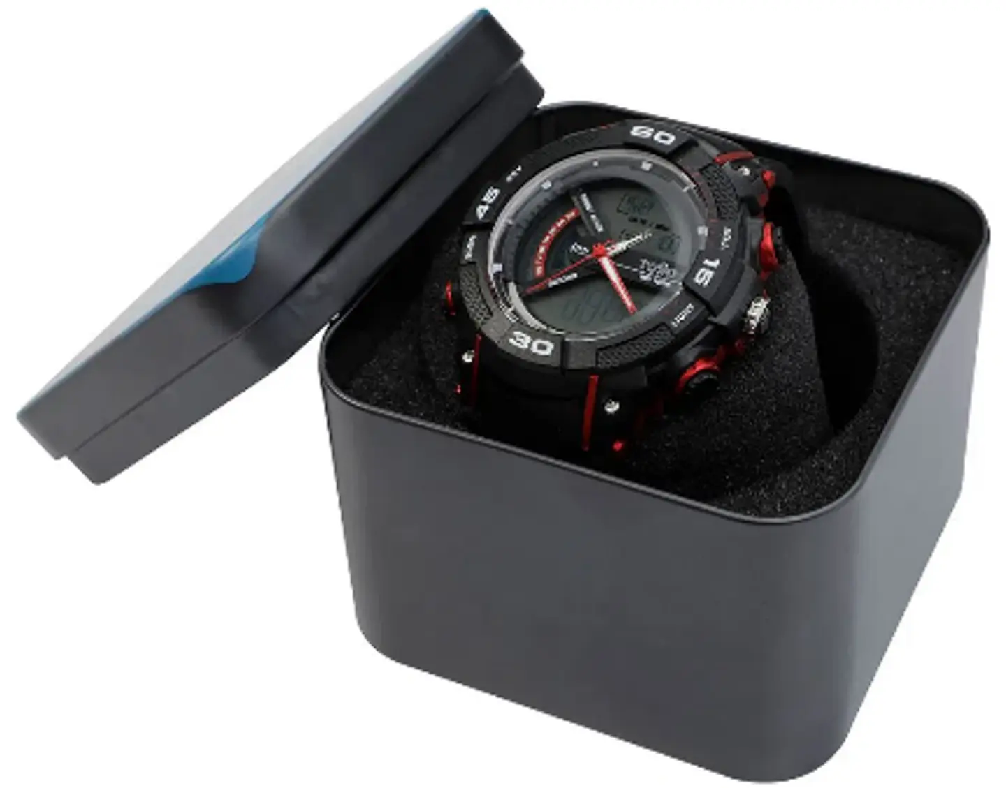 Reloj Analogo Digital 10 Atm Bolo 4