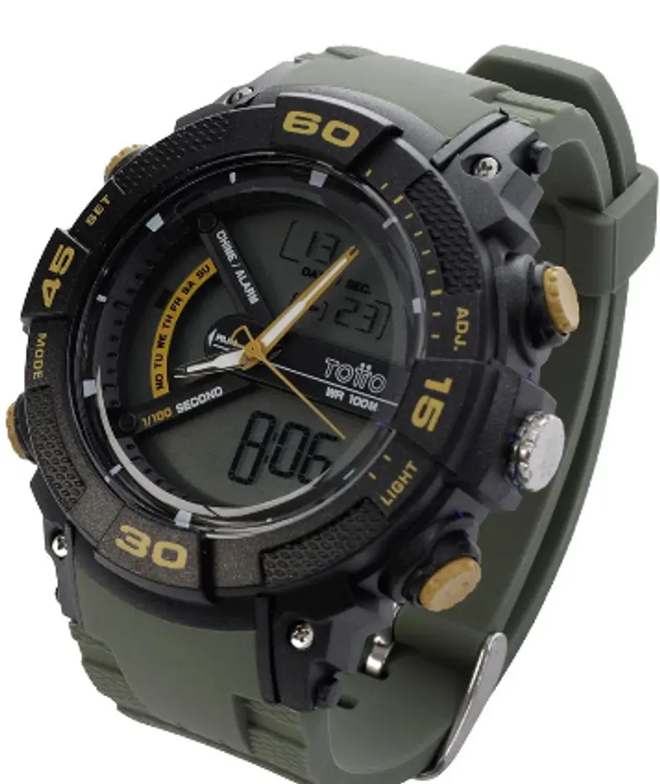 Reloj Analogo Digital 10 Atm Bolo 7