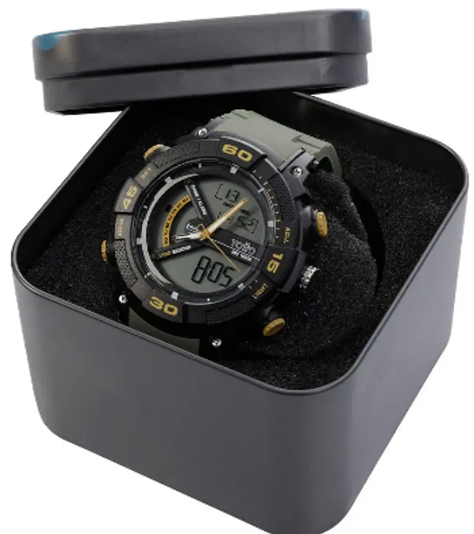 Reloj Analogo Digital 10 Atm Bolo 8