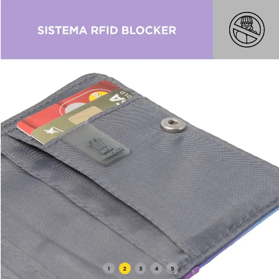 Billetera Lona Rfid Rigaly  5
