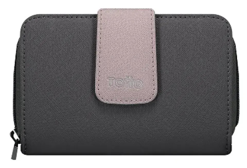 Billetera Pu Leather Rfid Kinga 6