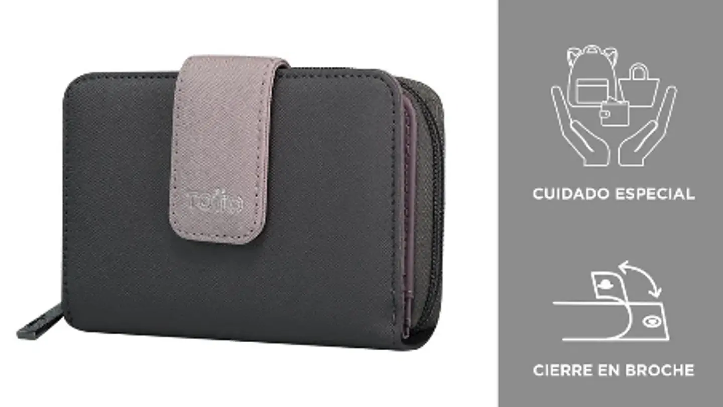Billetera Pu Leather Rfid Kinga 9