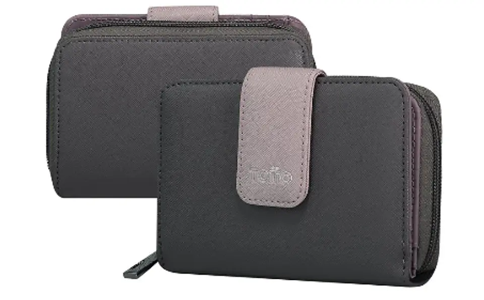 Billetera Pu Leather Rfid Kinga 10
