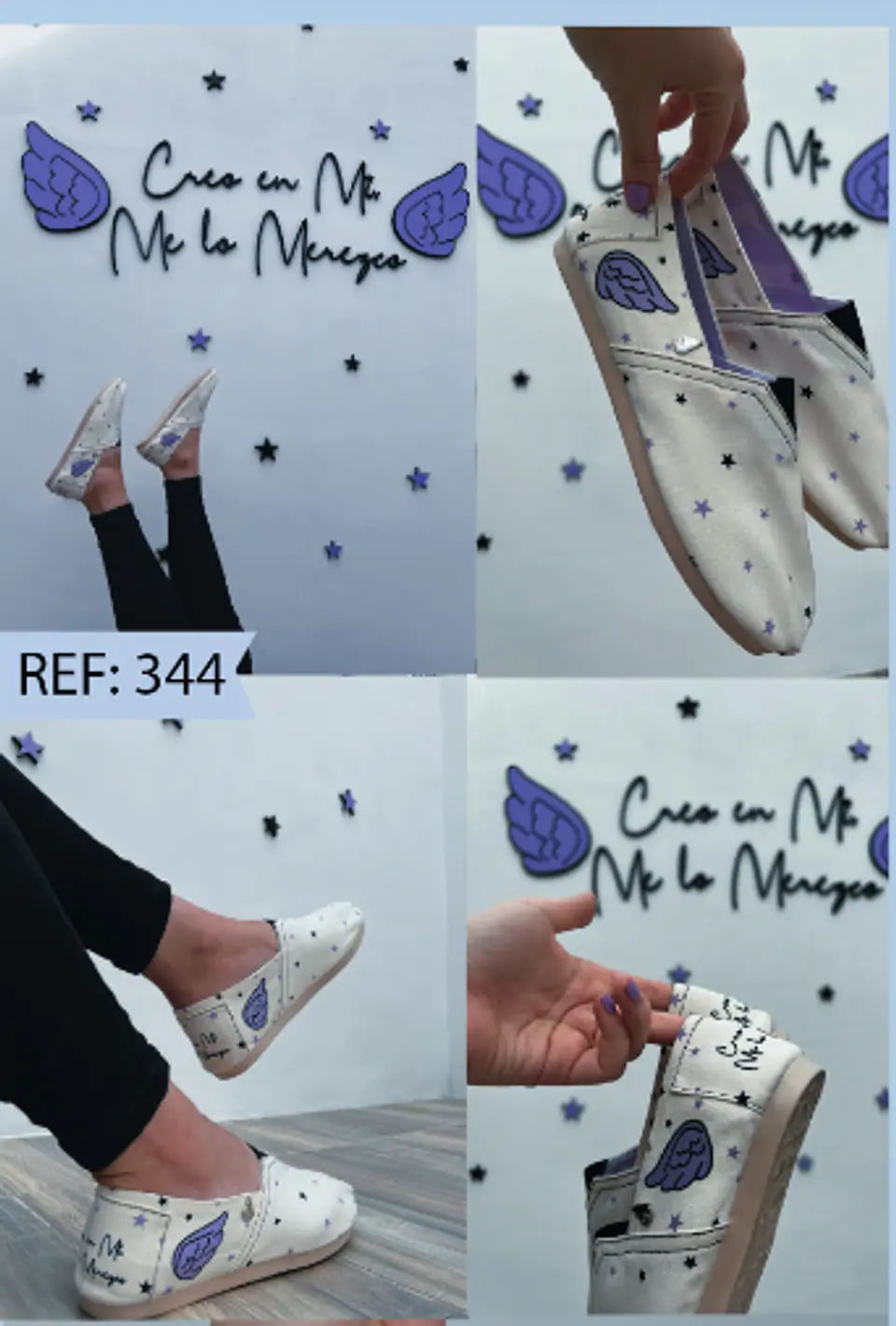 Zapato Pera D.K Beige Creo En Mi Me Lo Merezco 1