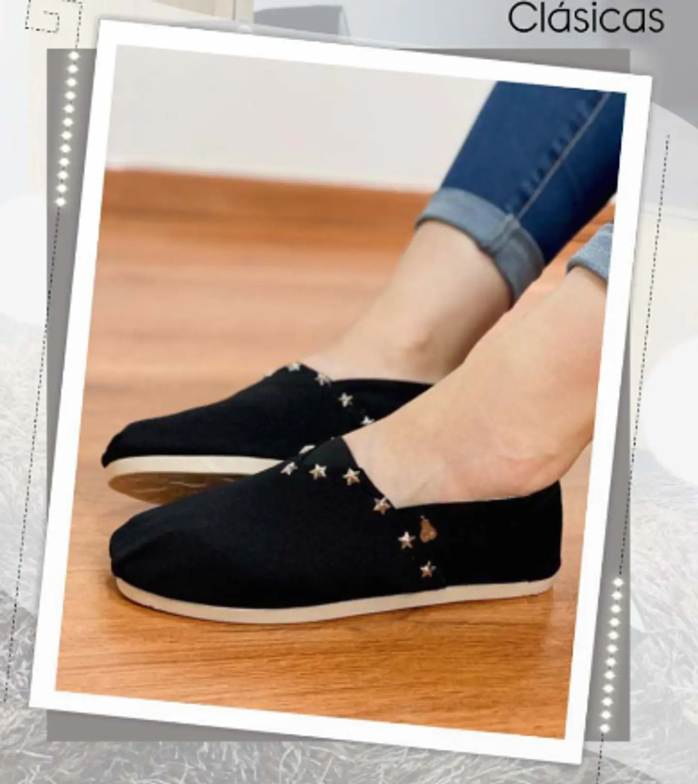 Zapato Pera D.K Estrellitas Clásica 1