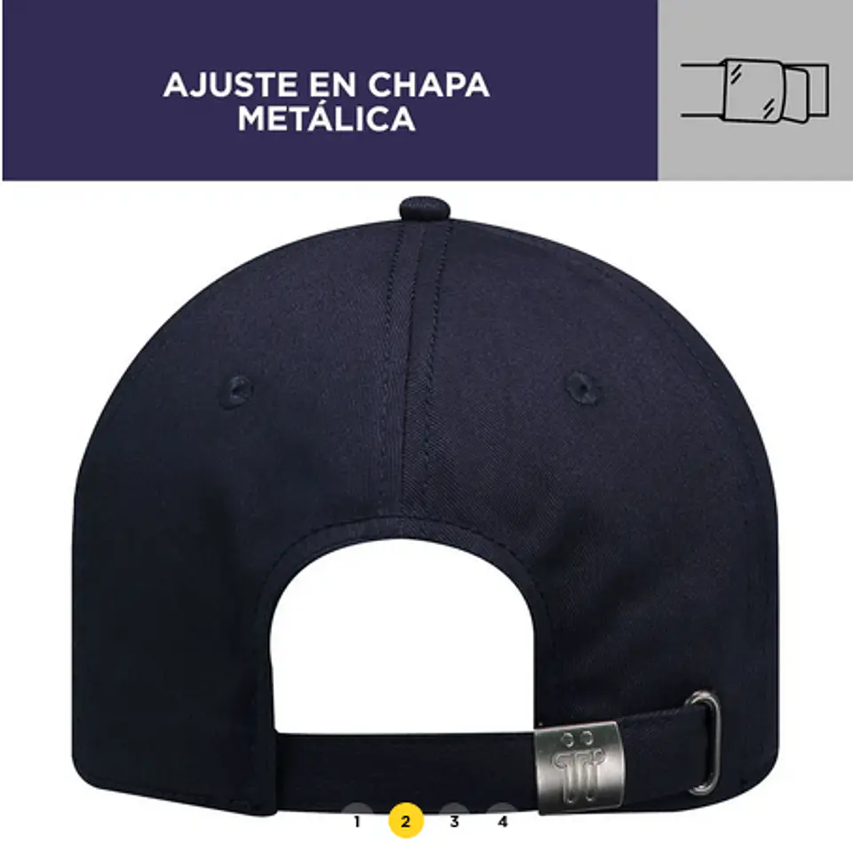 Gorra Beisbolera Unicolor Dake 6