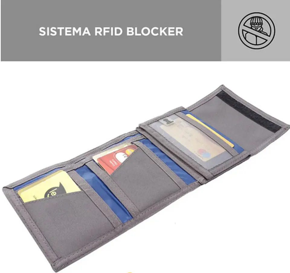 Billetera Lona Rfid Vallenato 10