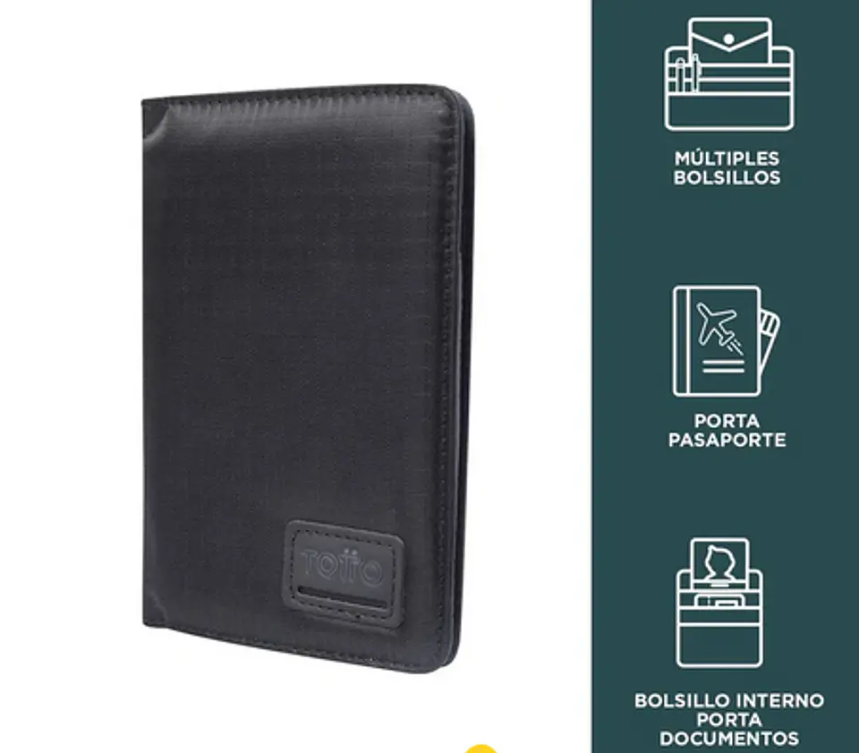 Porta Documentos para Viaje Reby 4
