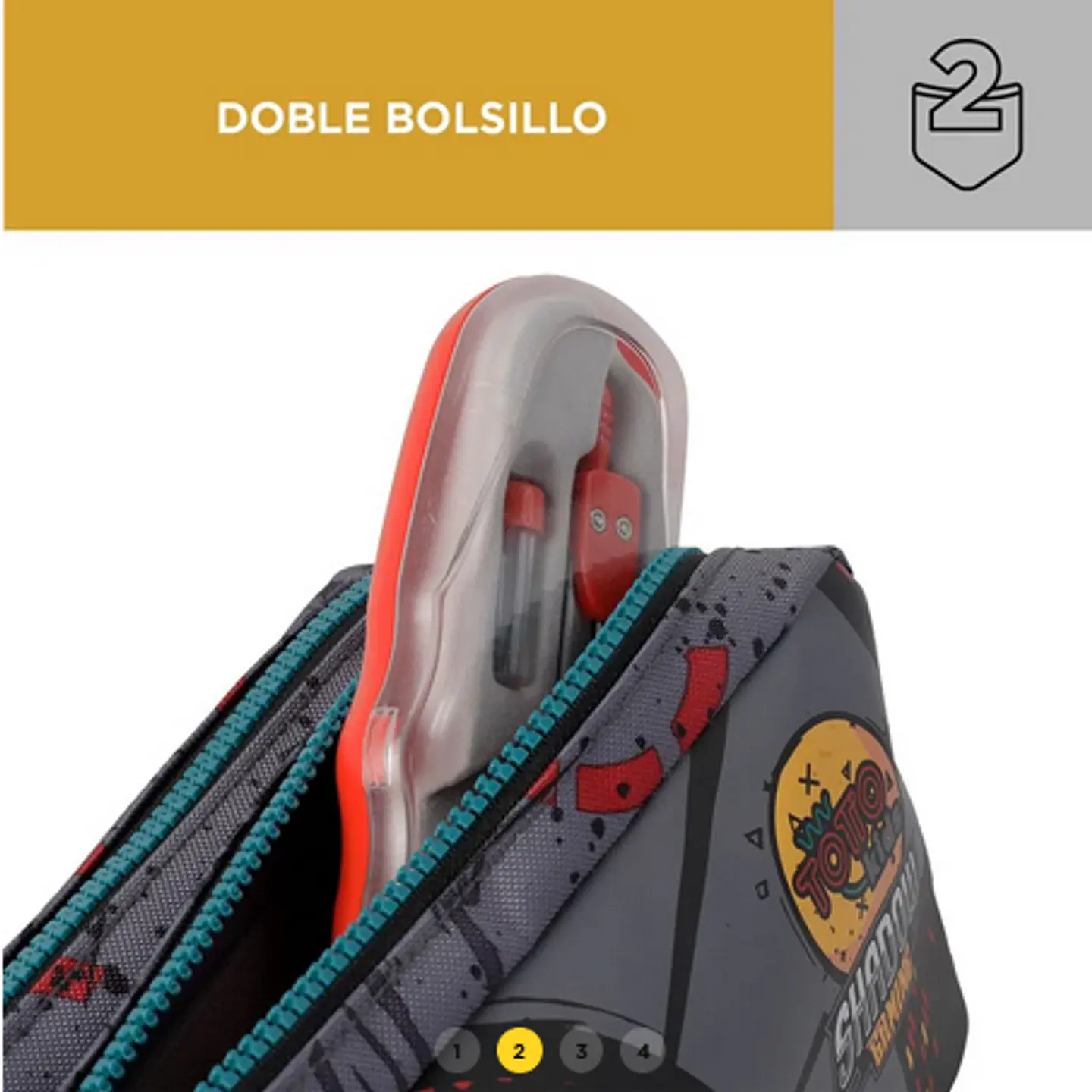 Cartuchera Estampada Kazumi  2