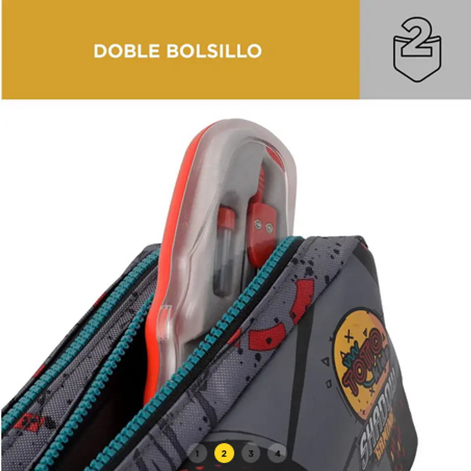 Cartuchera Estampada Kazumi  2
