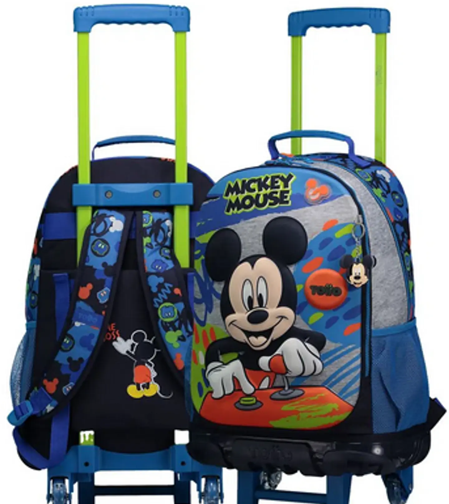 Morral Con Ruedas Mickey L 8