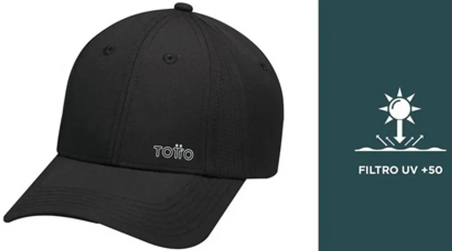 Gorra Filtro Uv +50 Beisbolera Unicolor Splity  11