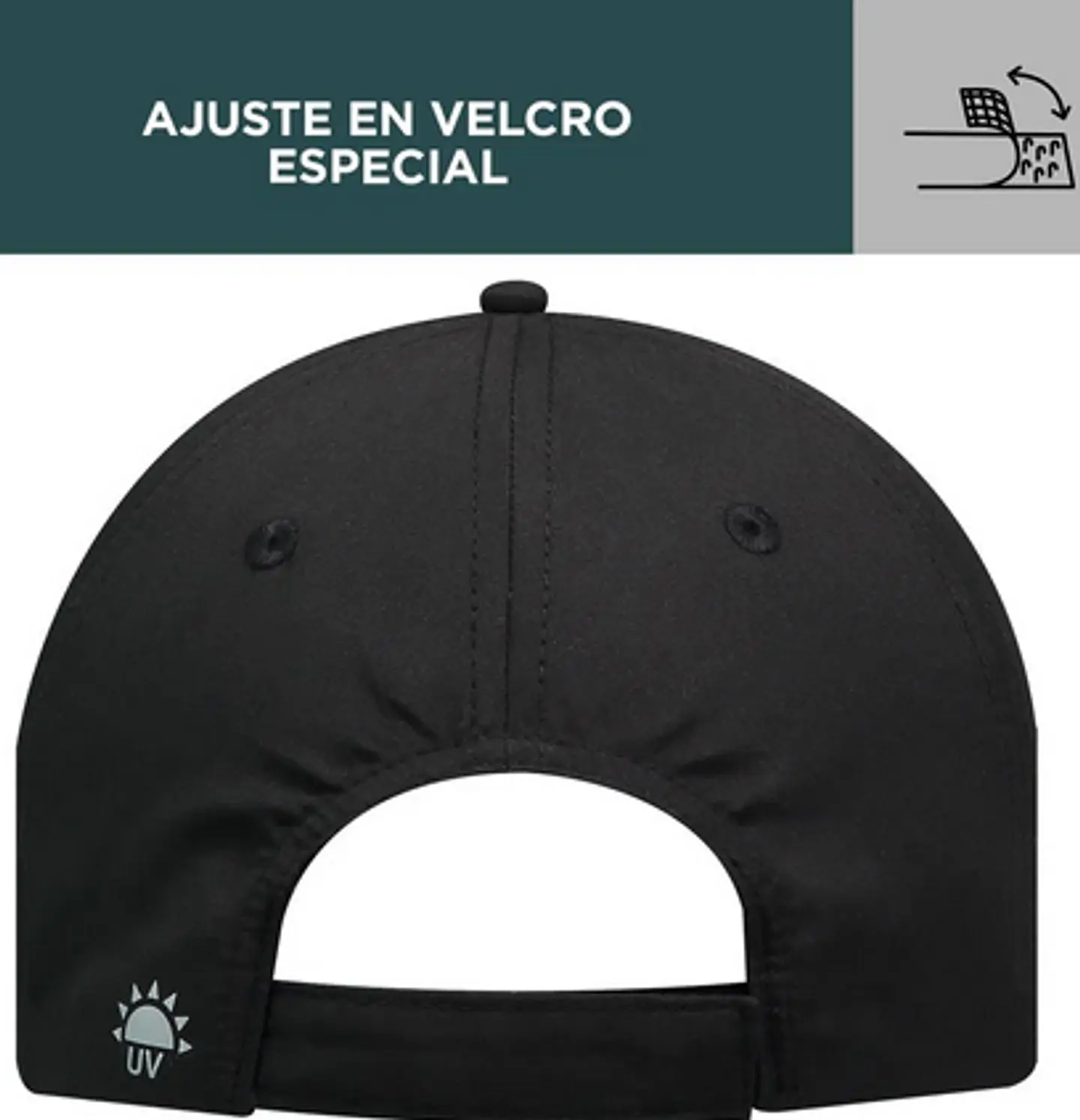 Gorra Filtro Uv +50 Beisbolera Unicolor Splity  12