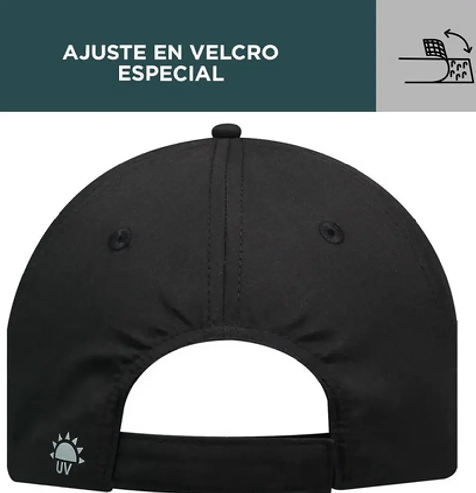 Gorra Filtro Uv +50 Beisbolera Unicolor Splity  12