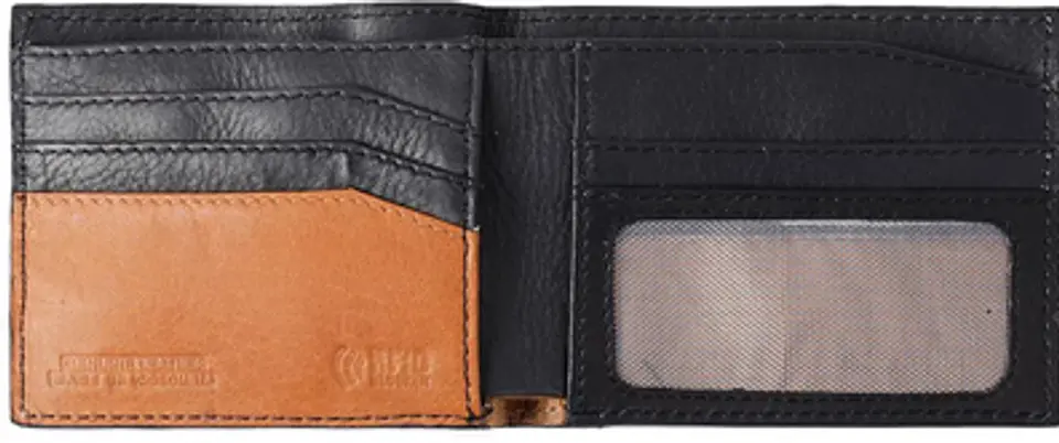 Billetera 100% Cuero Con Rfid Blocker Malik 3