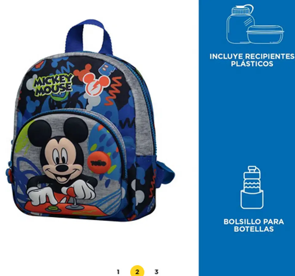 Lonchera Morral Mickey  2