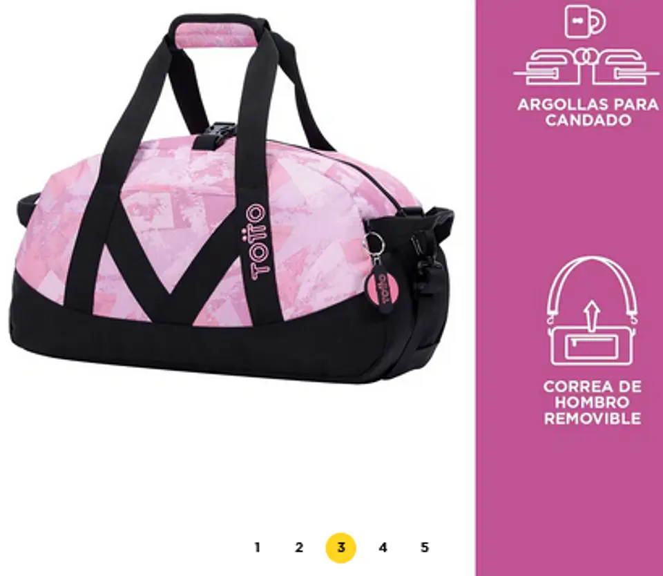 Maleta Deportiva Pequeña Bungee  8