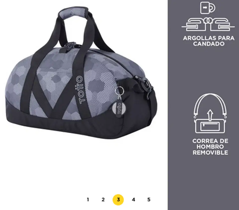 Maleta Deportiva Pequeña Bungee  13