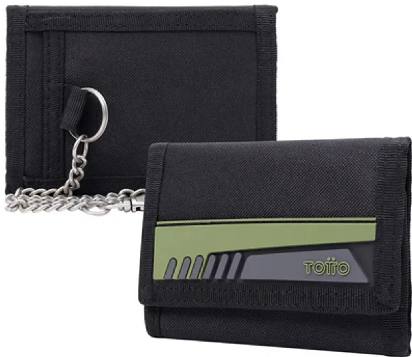 Billetera Lona Rfid Con Cadena Meeting 25