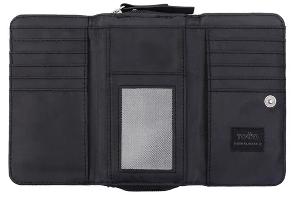 Billetera Lona RFID Karasu 5