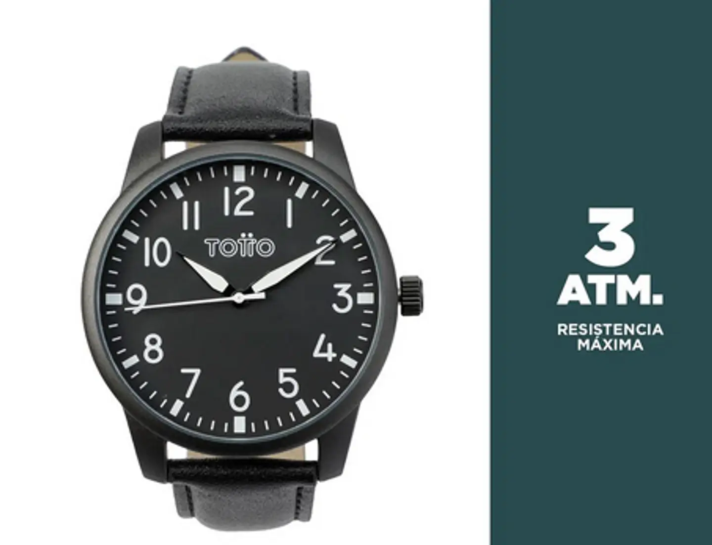 Reloj Analogo 3 Atm Santino 3