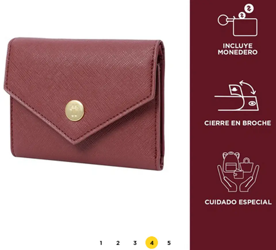Billetera Pu Leather Rfid Neysa  9