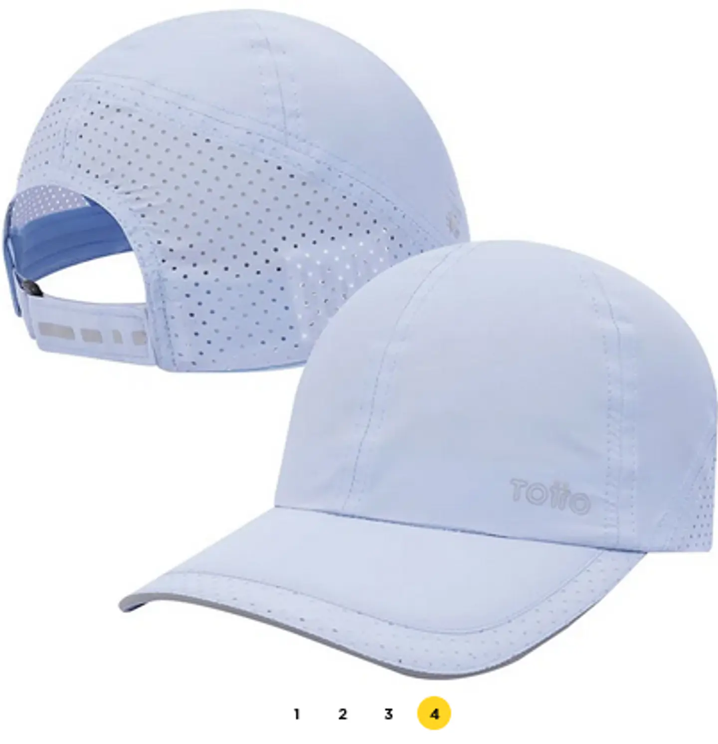 Gorra Filtro Uv +50 Beisbolera Unicolor Bakir 12