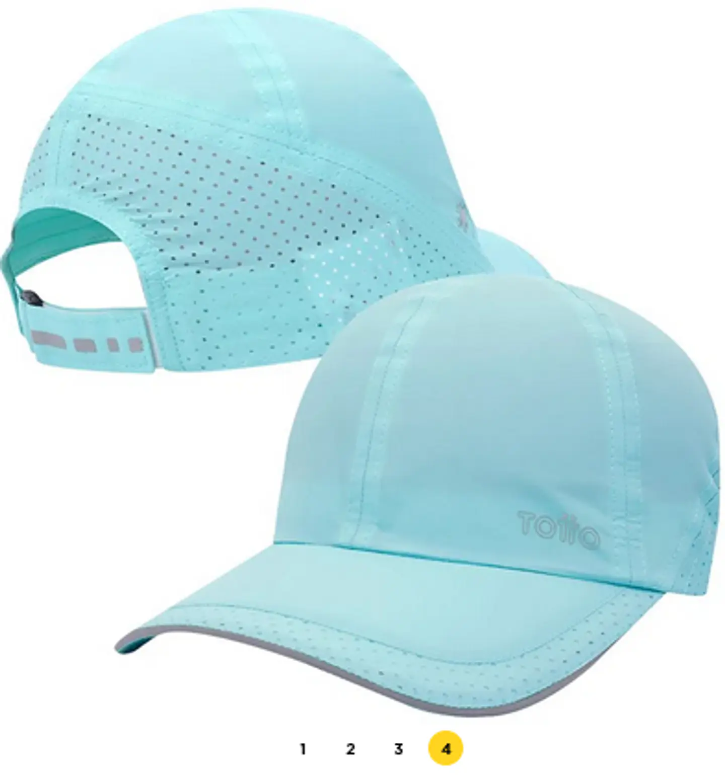 Gorra Filtro Uv +50 Beisbolera Unicolor Bakir 16